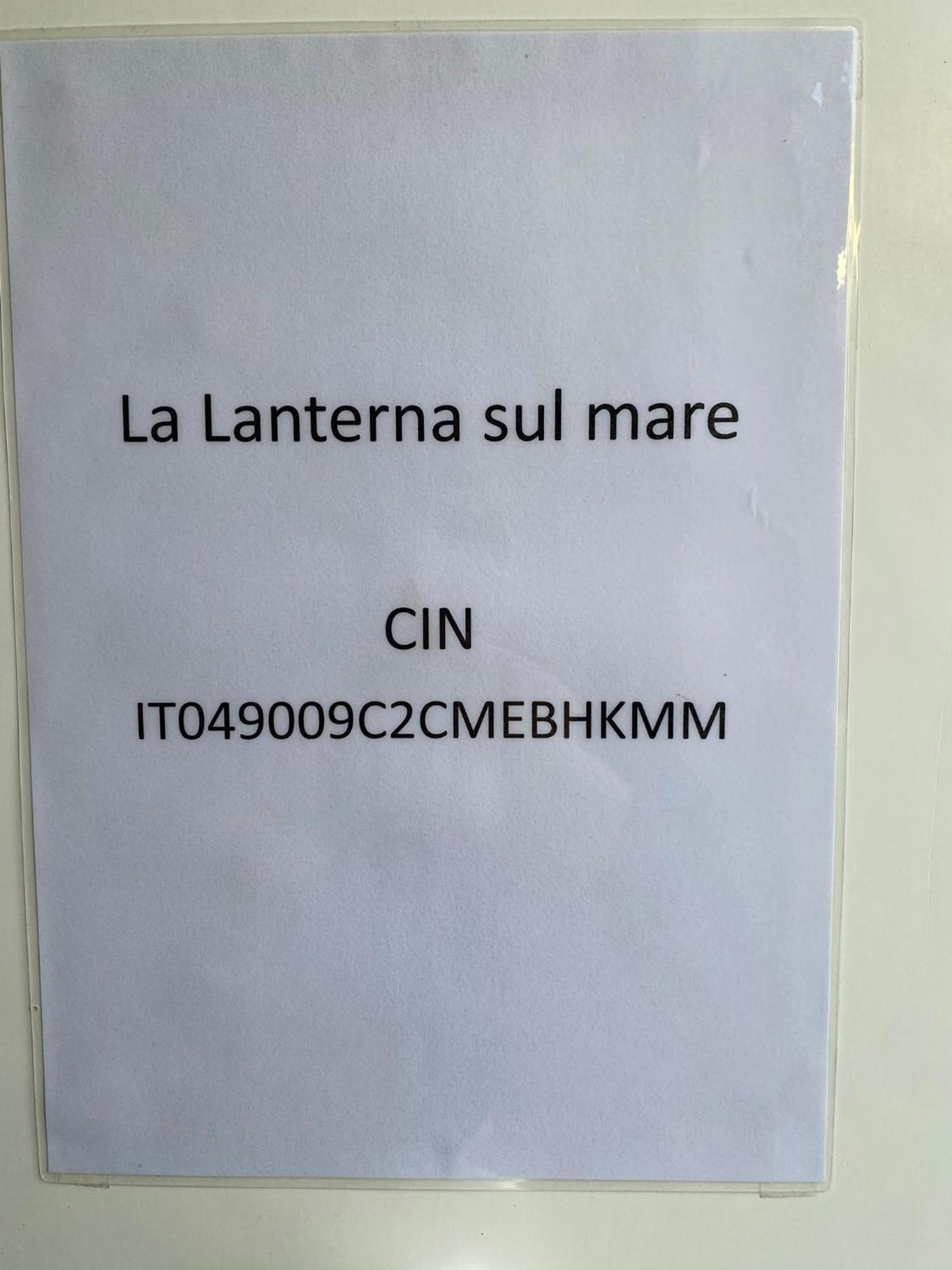 הוילה ליבורנו La Lanterna Sul Mare מראה חיצוני תמונה